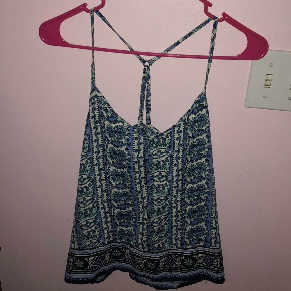 Floral tank top